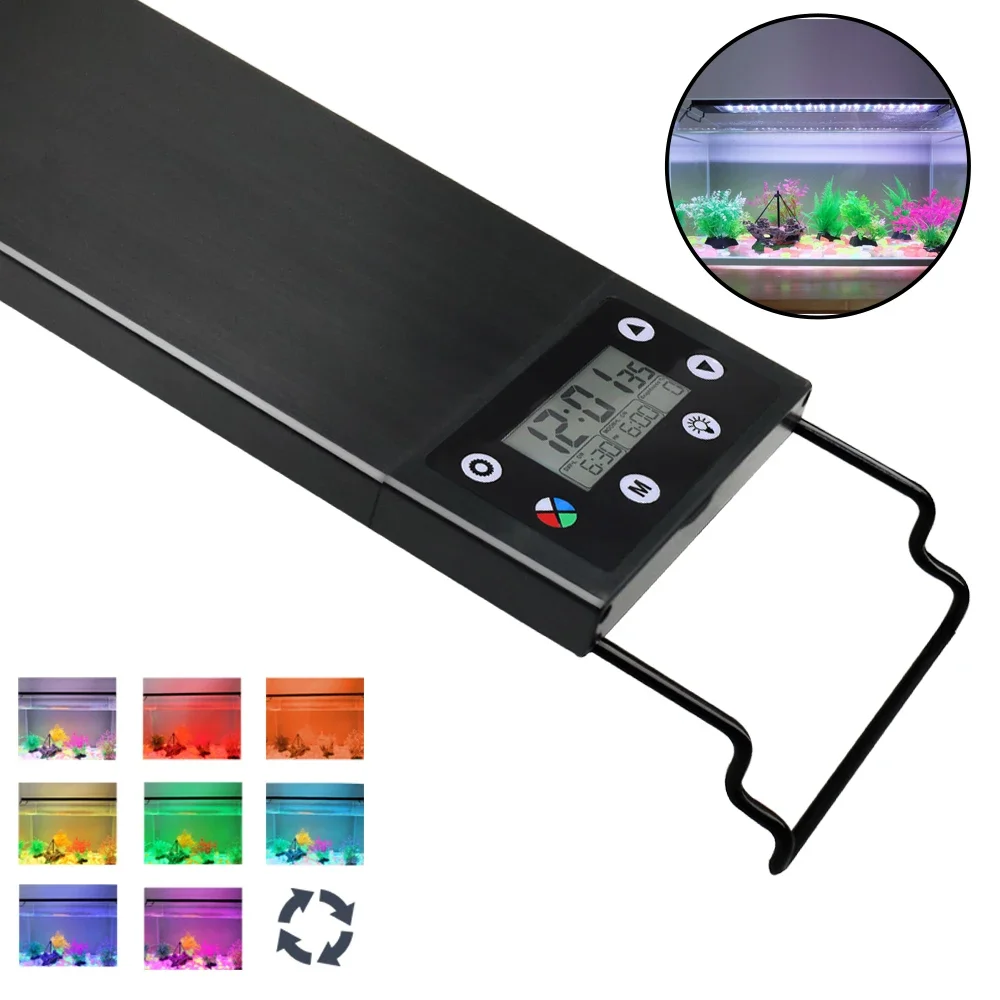 Aquarium Plant Display - Luce LED per acquario impermeabile IP68,