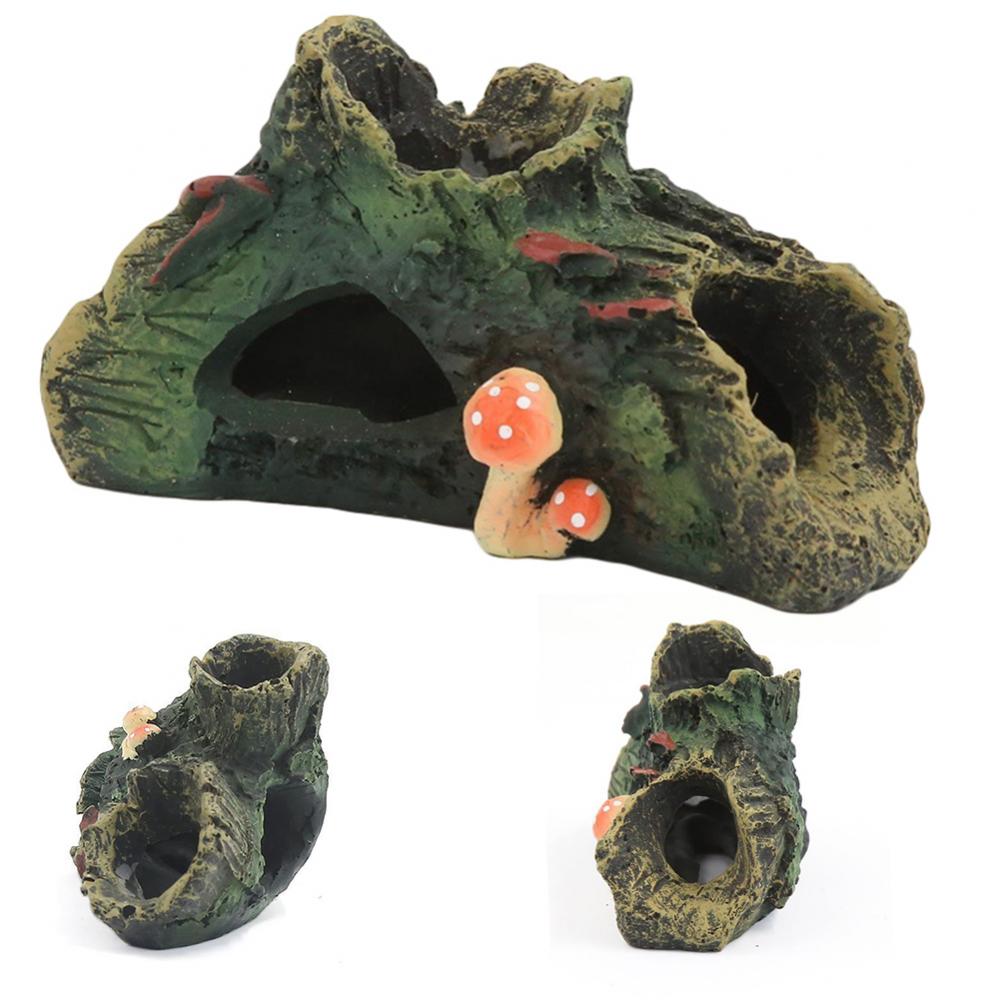Aquarium Plant Guide - Resina sintetica artificiale Driftwood Fish Tank