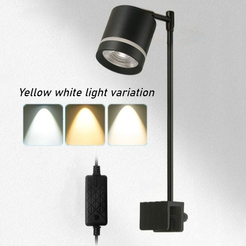 Aquarium Plant Ornament - Luce per acquario con clip Lampada
