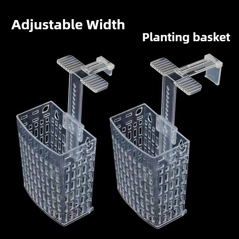 Aquarium Plant Ornament - Porta piante per acquario Cestino di