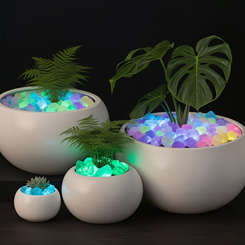 Set di 300 Ciottoli Luminosi,  - Aquarium Plant Ornament recensione e prezzo