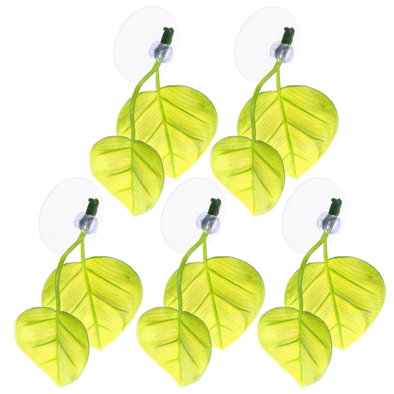 5 pezzi di foglie artificiali  - Planted Aquarium For Betta recensione e prezzo