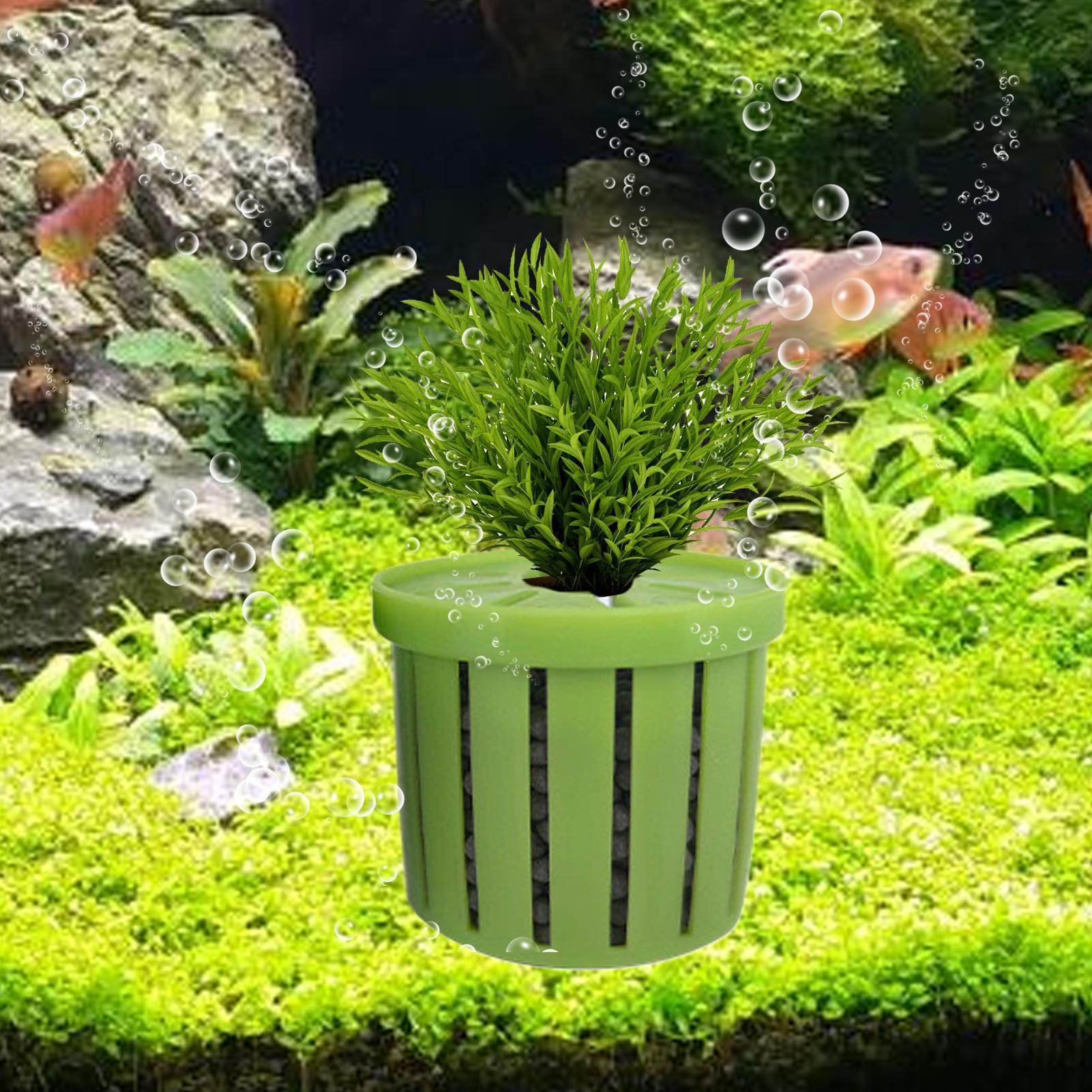 Set di 4 Vasi per Acquario con - Aquarium Plant Ornament recensione e prezzo