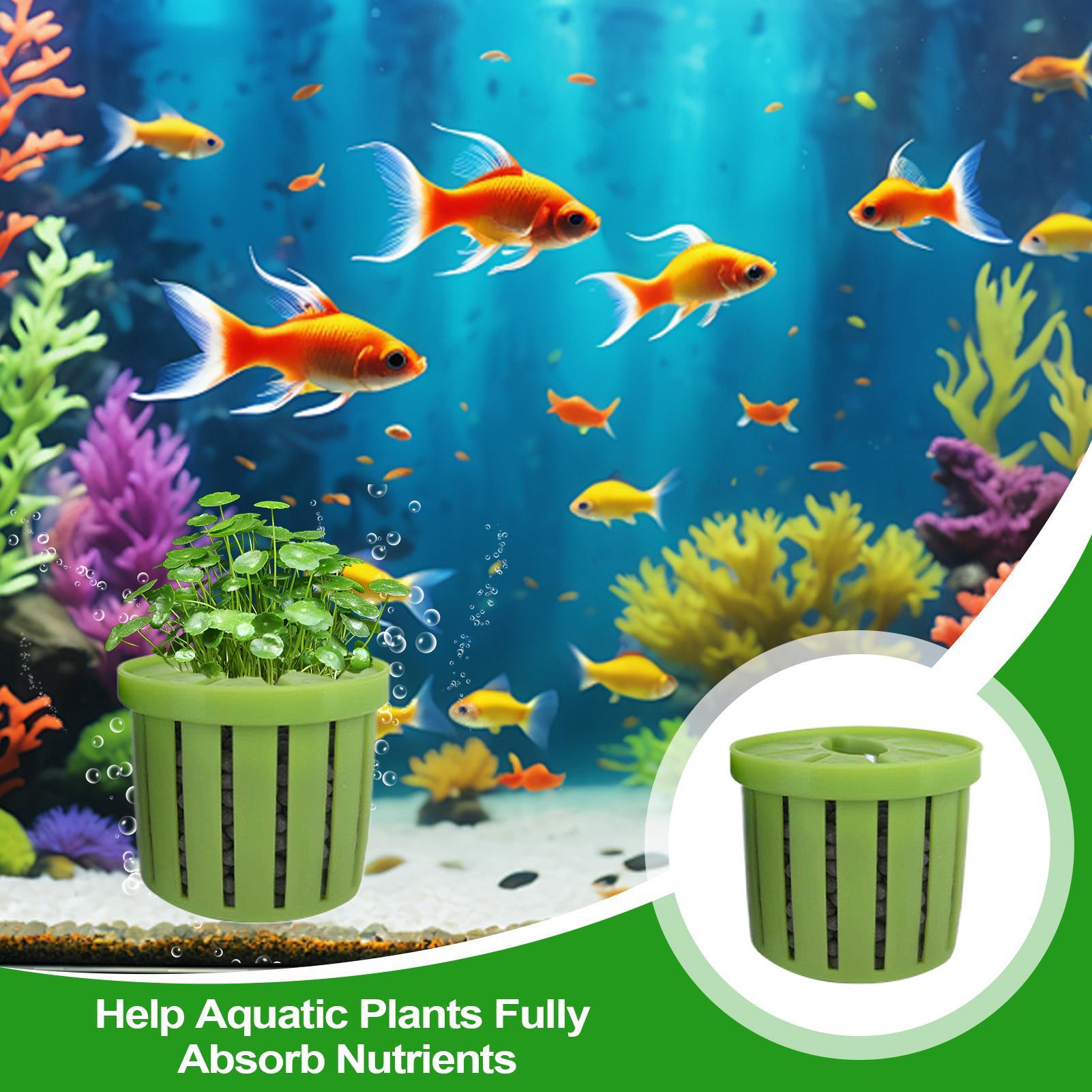 Set di 4 Vasi per Acquario con - Aquarium Plant Ornament recensione e prezzo