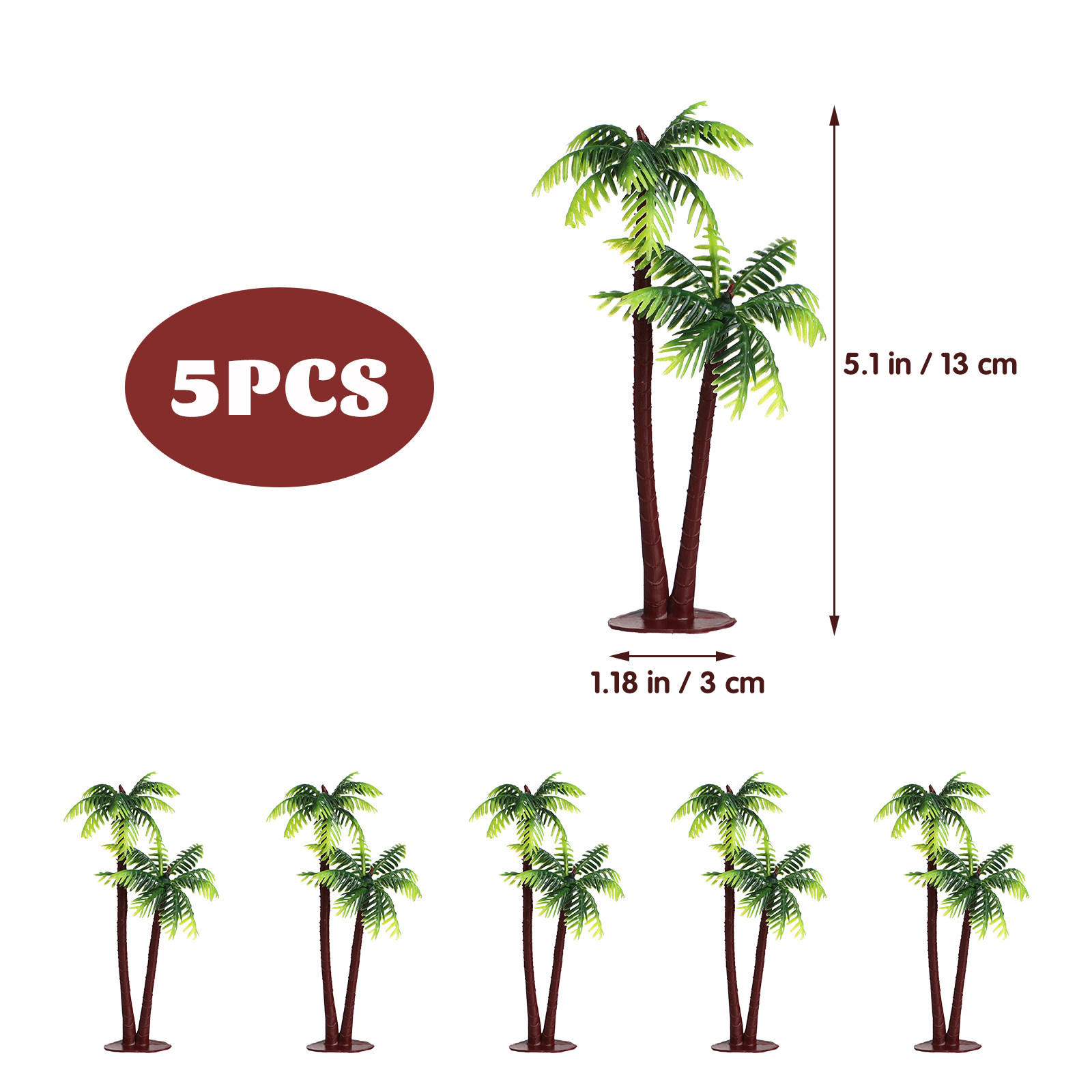 5 Pezzi di Palme di Cocco in P - Aquarium Plant Guide recensione e prezzo