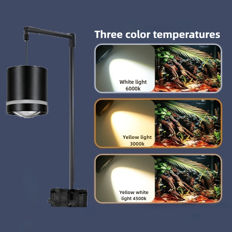 Luce per acquario con clip Lam - Aquarium Plant Ornament recensione e prezzo