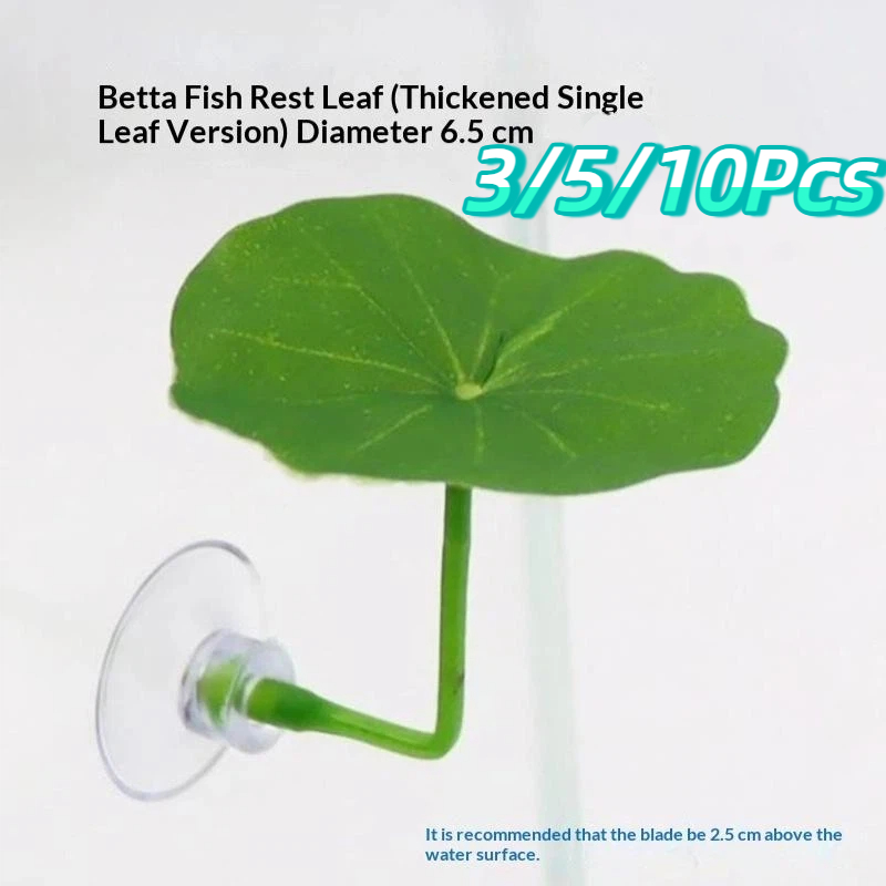 3/5/10 Pezzi Foglie di Plastic - Planted Aquarium For Betta recensione e prezzo